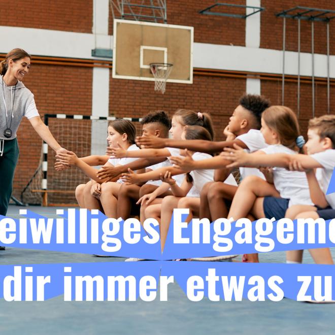 590 Millionen Stunden: Die Freiwilligenarbeit erhält eine nationale Bühne