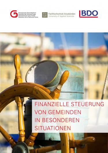 Cover Leitfaden finanzielle Steuerung von Gemeinden
