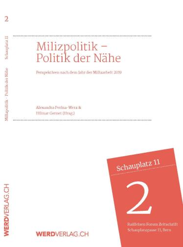 Cover Milizpolitik - Politik der Nähe